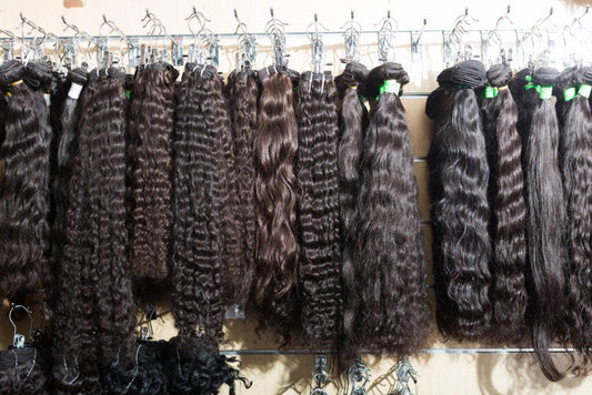 100% Raw Indian Hair Extensions – Unprocessed Temple Hair