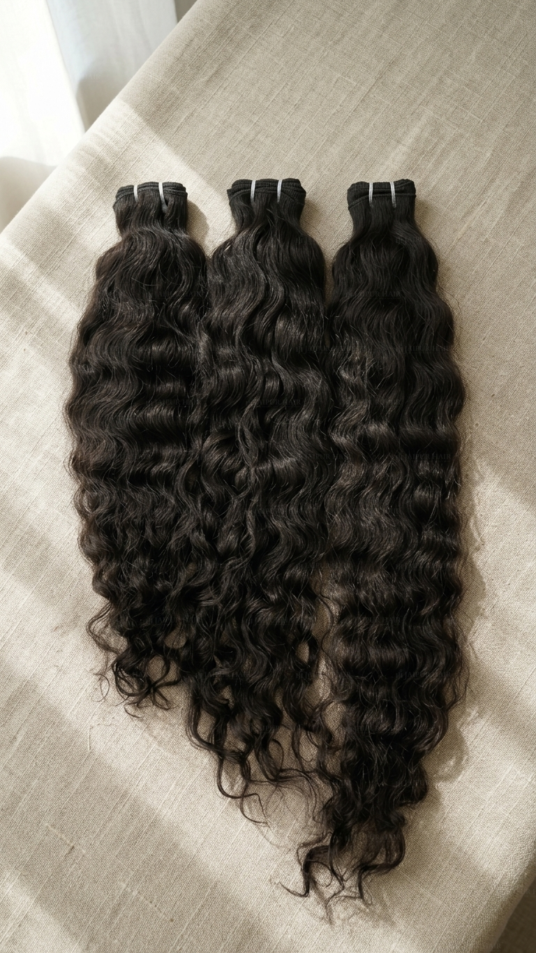 Maharani Raw Indian Curly Hair Wholesale Package