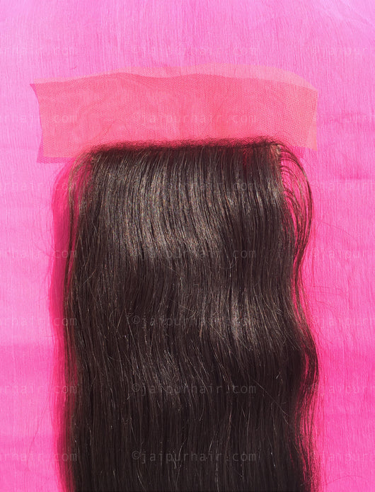 Raw Indian Wavy Lace Closure - Raw Indian Hair, Virgin Hair Extensions, Jaipur Hair