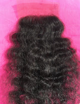 Raw Indian Curly Lace Closure - Raw Indian Hair, Virgin Hair Extensions, Jaipur Hair