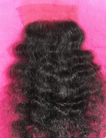Raw Indian Curly Lace Closure - Raw Indian Hair, Virgin Hair Extensions, Jaipur Hair