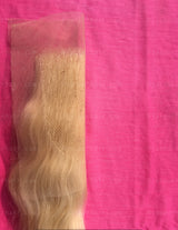Blazin' Blonde #613 Wavy Indian Lace Closure - Raw Indian Hair, Virgin Hair Extensions, Jaipur Hair