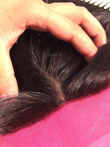 Wavy Silk Base Lace Closure - Raw Indian Hair, Virgin Hair Extensions, Jaipur Hair