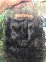 Raw Indian Wavy Full Lace Wig