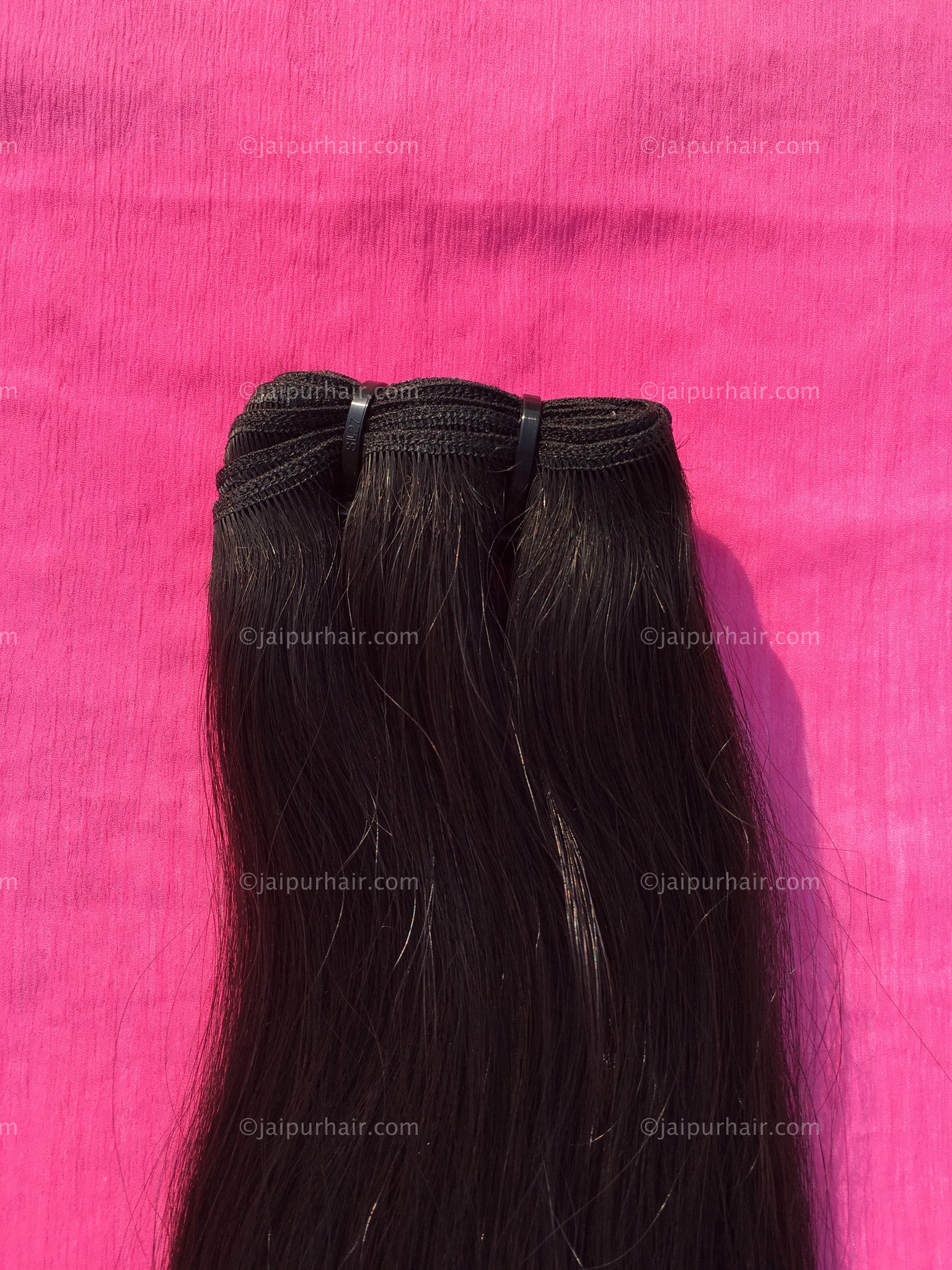 Hype Relaxed Remy Straight Bundle - Raw Indian Hair, Virgin Hair Extensions, Jaipur Hair