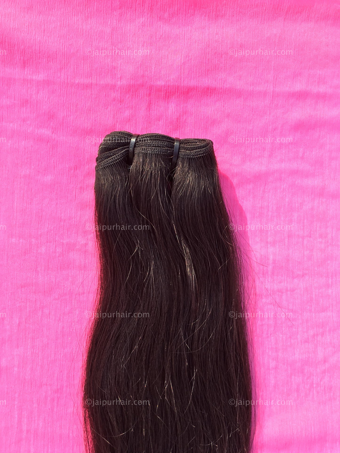 Hype Relaxed Remy Straight Bundle - Raw Indian Hair, Virgin Hair Extensions, Jaipur Hair