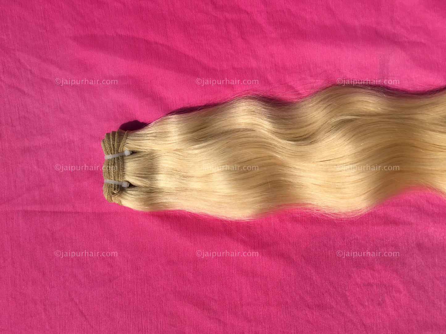 Blazin' Blonde Indian Wavy Bundle - Raw Indian Hair, Virgin Hair Extensions, Jaipur Hair