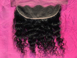 Raw Indian Curly Lace Frontal - Raw Indian Hair, Virgin Hair Extensions, Jaipur Hair