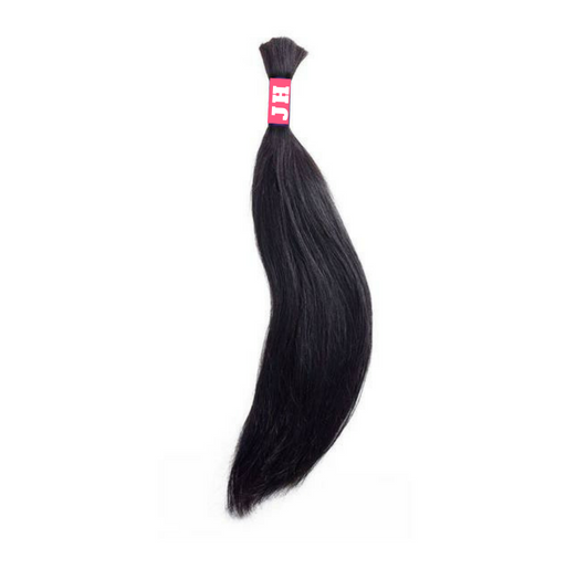 Raw Indian Straight Bulk Hair For Braiding